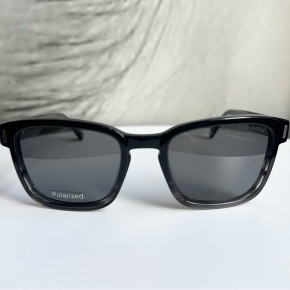 🕶️ TED BAKER🕶️ London TMS146 Polarized Black Sunglasses - Picture 1 of 13